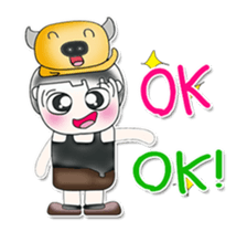 Hello my name is Masaki. I love buffalo! sticker #13856918