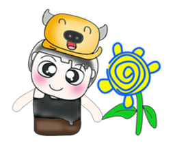 Hello my name is Masaki. I love buffalo! sticker #13856922