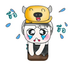 Hello my name is Masaki. I love buffalo! sticker #13856923