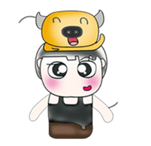 Hello my name is Masaki. I love buffalo! sticker #13856930