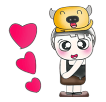 Hello my name is Masaki. I love buffalo! sticker #13856932