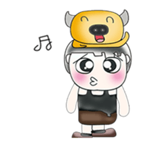 Hello my name is Masaki. I love buffalo! sticker #13856933