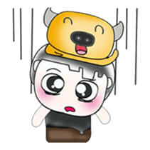 Hello my name is Masaki. I love buffalo! sticker #13856937