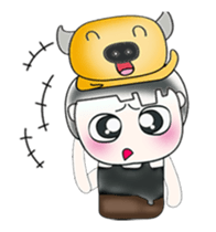 Hello my name is Masaki. I love buffalo! sticker #13856939