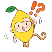 lemon & lemonkey sticker #13857010