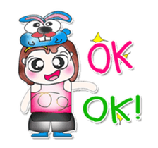 Mr. Hanaka. ^__^ Love Rabbit. ^_^ sticker #13857678