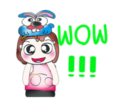 Mr. Hanaka. ^__^ Love Rabbit. ^_^ sticker #13857679