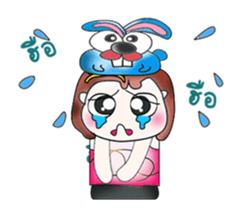 Mr. Hanaka. ^__^ Love Rabbit. ^_^ sticker #13857683