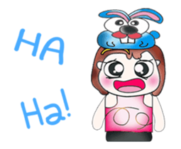 Mr. Hanaka. ^__^ Love Rabbit. ^_^ sticker #13857685