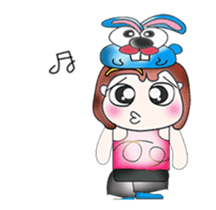 Mr. Hanaka. ^__^ Love Rabbit. ^_^ sticker #13857693