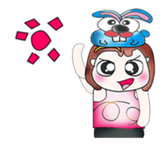 Mr. Hanaka. ^__^ Love Rabbit. ^_^ sticker #13857694