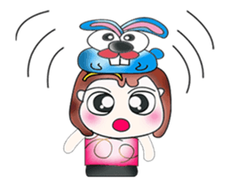 Mr. Hanaka. ^__^ Love Rabbit. ^_^ sticker #13857698