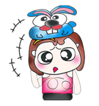 Mr. Hanaka. ^__^ Love Rabbit. ^_^ sticker #13857699