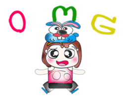 Mr. Hanaka. ^__^ Love Rabbit. ^_^ sticker #13857701