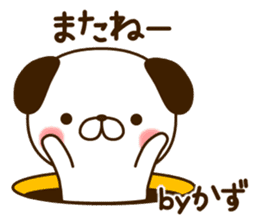 My dog"Kazu" sticker #13857829