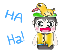 Mr. Yoshikava. Love Duck ^_^ sticker #13858077