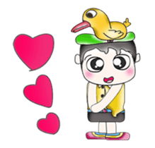 Mr. Yoshikava. Love Duck ^_^ sticker #13858084