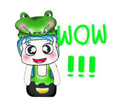 Hi! Mr. Yamamoto. Love crocodile.^__^ sticker #13858095