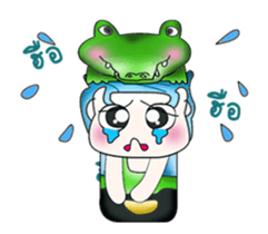 Hi! Mr. Yamamoto. Love crocodile.^__^ sticker #13858099