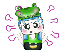 Hi! Mr. Yamamoto. Love crocodile.^__^ sticker #13858100