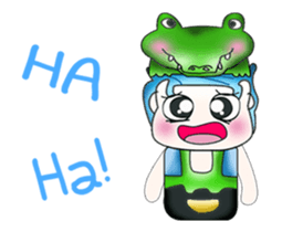 Hi! Mr. Yamamoto. Love crocodile.^__^ sticker #13858101