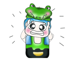 Hi! Mr. Yamamoto. Love crocodile.^__^ sticker #13858103