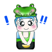 Hi! Mr. Yamamoto. Love crocodile.^__^ sticker #13858104
