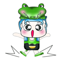 Hi! Mr. Yamamoto. Love crocodile.^__^ sticker #13858107