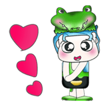 Hi! Mr. Yamamoto. Love crocodile.^__^ sticker #13858108