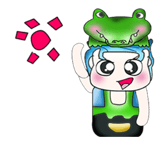 Hi! Mr. Yamamoto. Love crocodile.^__^ sticker #13858110