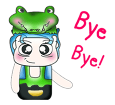 Hi! Mr. Yamamoto. Love crocodile.^__^ sticker #13858116