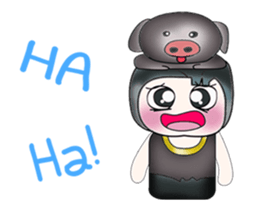Mr. Hemura. I love pig. ^__^ sticker #13858125