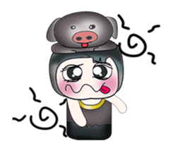 Mr. Hemura. I love pig. ^__^ sticker #13858126
