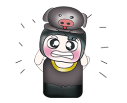Mr. Hemura. I love pig. ^__^ sticker #13858127