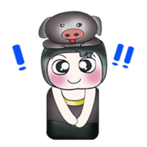 Mr. Hemura. I love pig. ^__^ sticker #13858128