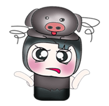 Mr. Hemura. I love pig. ^__^ sticker #13858135