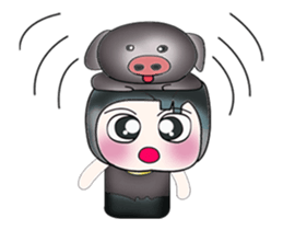 Mr. Hemura. I love pig. ^__^ sticker #13858138