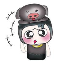 Mr. Hemura. I love pig. ^__^ sticker #13858139