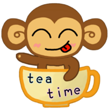 Lazy Lazy Monkey 3 sticker #13858215