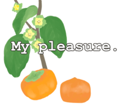 Flowers & Fruits sticker #13858461