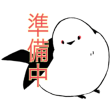 corocoro long-tailed bushtit sticker #13858823