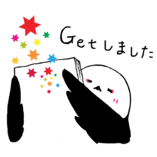 corocoro long-tailed bushtit sticker #13858828