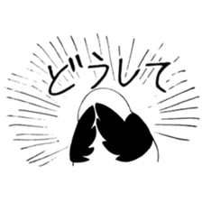 corocoro long-tailed bushtit sticker #13858843