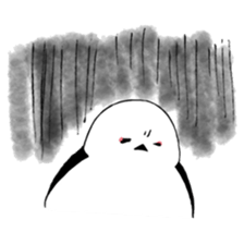 corocoro long-tailed bushtit sticker #13858844
