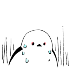 corocoro long-tailed bushtit sticker #13858845