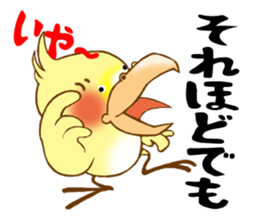 P-chan of Cockatiel sticker #13858986