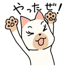 tyoi yantya neko - japanese sticker #13859013