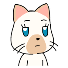 tyoi yantya neko - japanese sticker #13859030