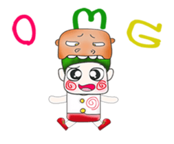 Mr. Kosuke. Ha Ha Ha sticker #13859181