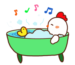 Protagonist chickens sticker #13859259